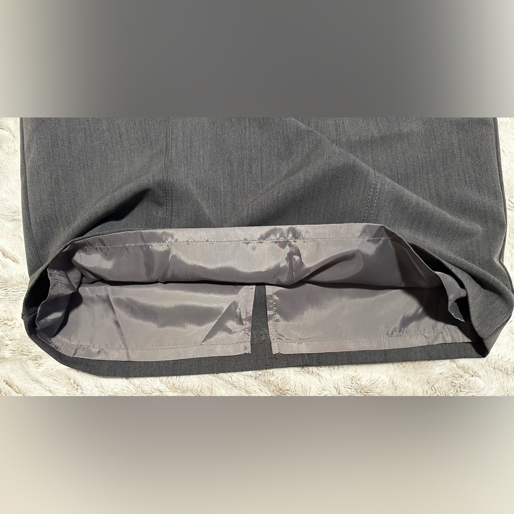Worthington Dark Gray Pencil Skirt - Picture 7 of 9